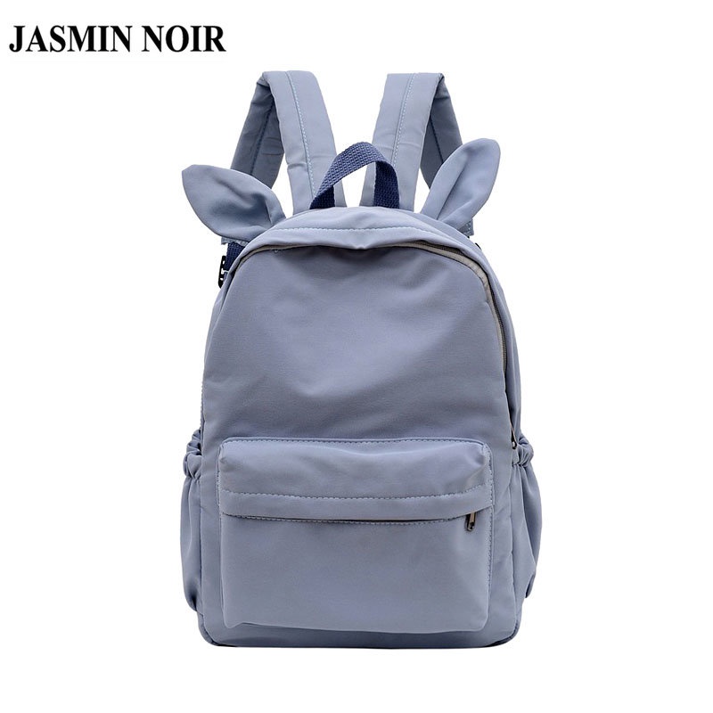 Ba Lô JASMIN NOIR Đi Học / Du Lịch Chất Liệu Nylon Thiết Kế Đơn Giản Thời Trang Cho Nữ