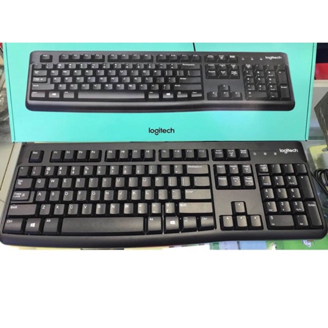 Bàn phím dây Logitech K120, USB - Chính hãng