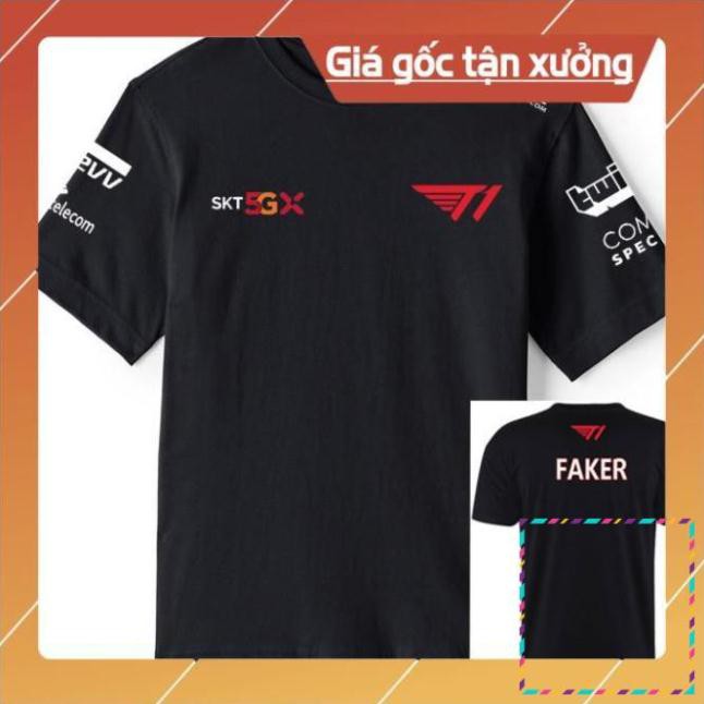 HOT -  [SALE GIÁ GỐC] [HoT ]ÁO T1 2020 - áo game team SKT đẹp siêu ngầu giá rẻ nhất