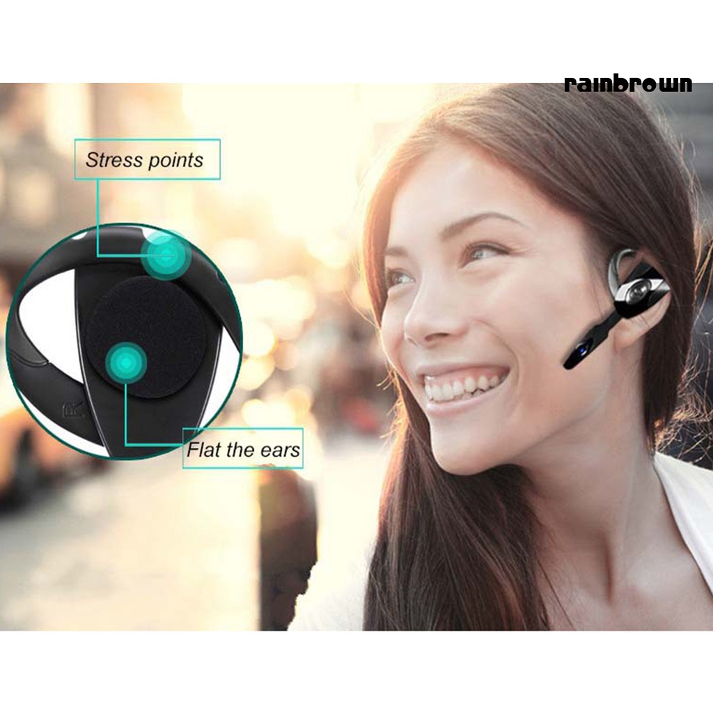 Tai Nghe Bluetooth 5.0 Không Dây Cho Điện Thoại Thông Minh Rej / Ex-01