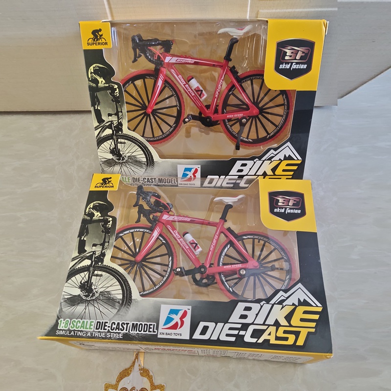 Đồ trang trí Xe Đạp Leo Núi Bằng Hợp Kim Trang Trí