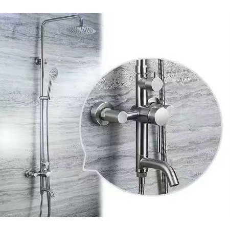 [Mã LIFEBKA5 giảm 10% tối đa 1 Triệu đơn 500k] BỘ SEN CÂY CAO CẤP INOX304 KHÔNG GỈ, CÓ XẢ XÔ