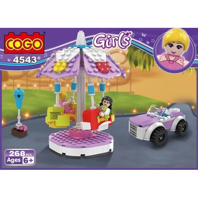 COGO - Mô hình Lắp ráp Công viên giải trí (4543)