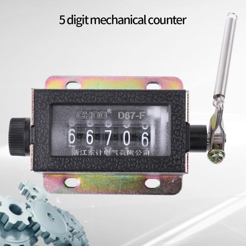 Máy Đếm Số Tự Động D67-F 5 Chữ