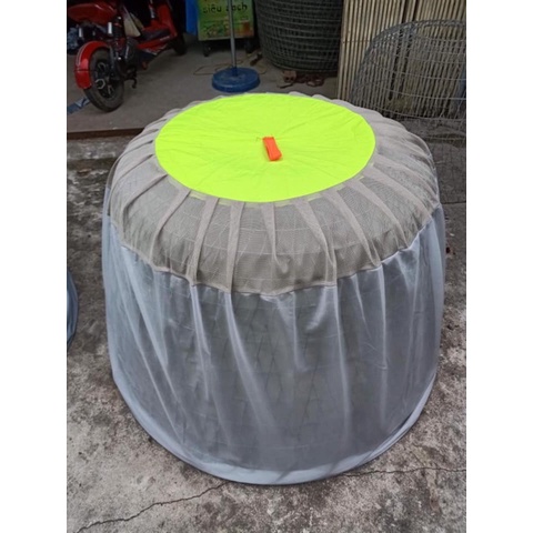Màn Chùm Lồng Gà Tránh Muỗi ⚡ LOẠI TRÒN⚡ Áo Phủ Lồng Gà Tre, Gà Chọi Siêu Bền