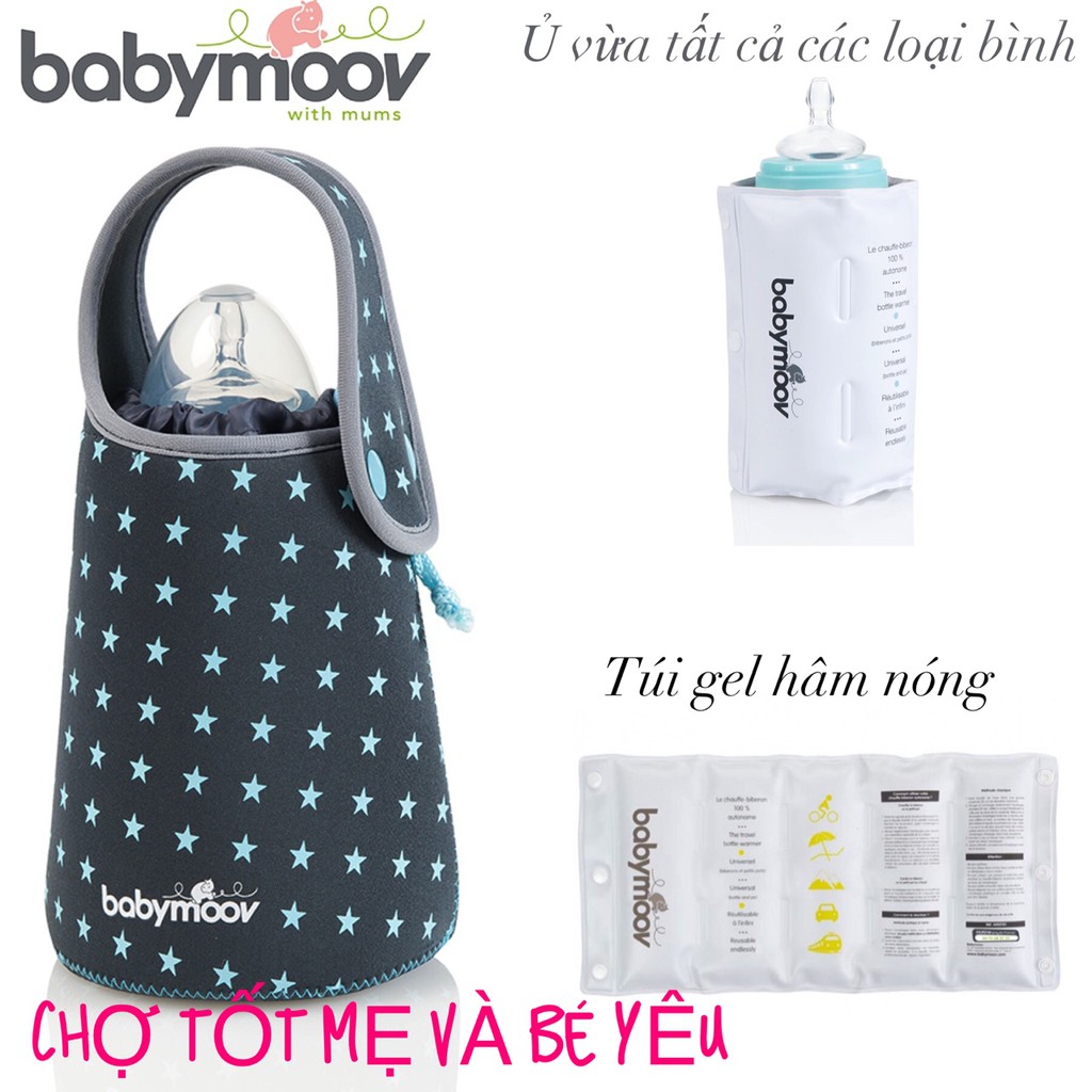 [CHÍNH HÃNG]TÚI HÂM NÓNG BÌNH SỮA KHÔNG DÙNG ĐIỆN BABYMOOV PHÁP