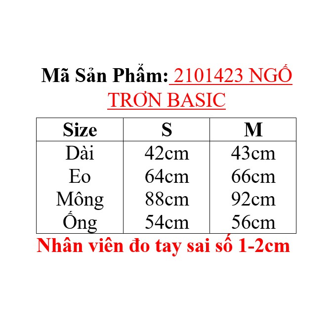 2101423 Quần ngố jeans lửng - quần ngố jeans nữ basic phong cách ulzzang nhiều màu có size