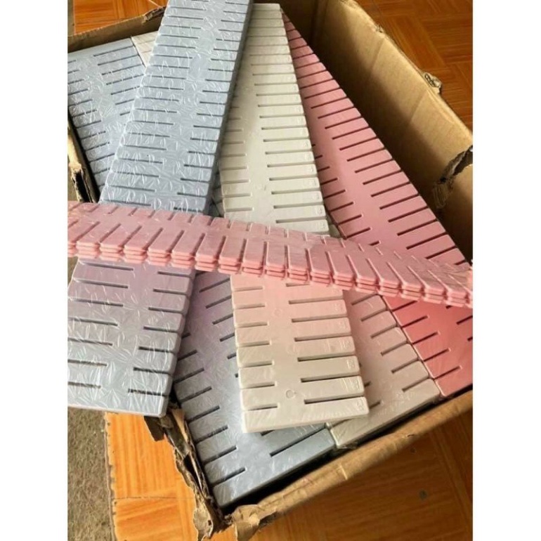 Set 4 Miếng Nhựa Thông Minh Chia Ngăn Để Đồ Tiện Lợi