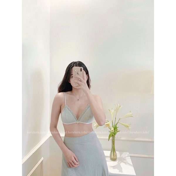 Greenie Set Bralette ren mềm mại hàng Việt Nam - Tự thiết kế