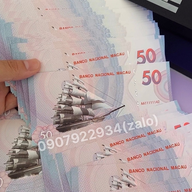 Tờ Thuận Buồm Xuôi Gió Kỉ Niệm Macau, Có Bảo An, quà tặng phong thủy, lì xì may mắn