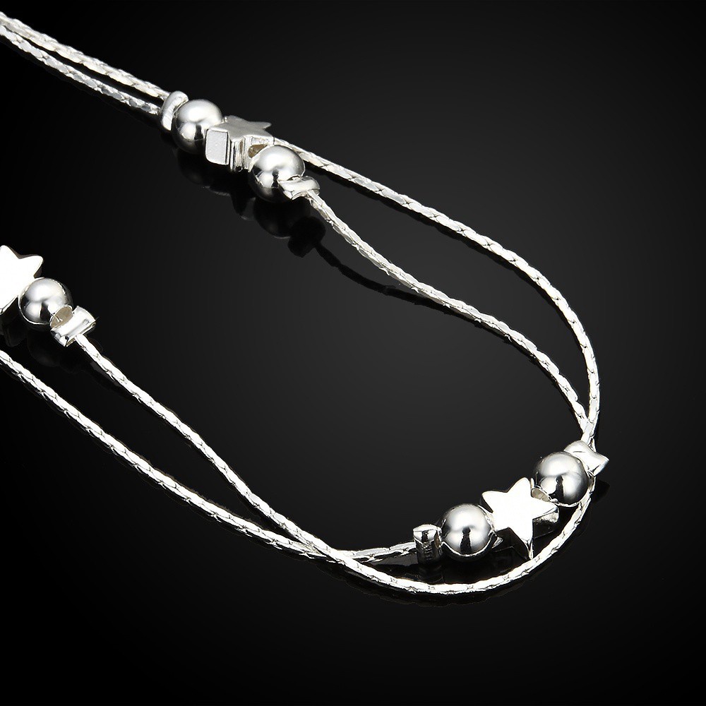 Lắc Chân Mạ BạC 925 HìNh Ngôi Sao Xinh XắN