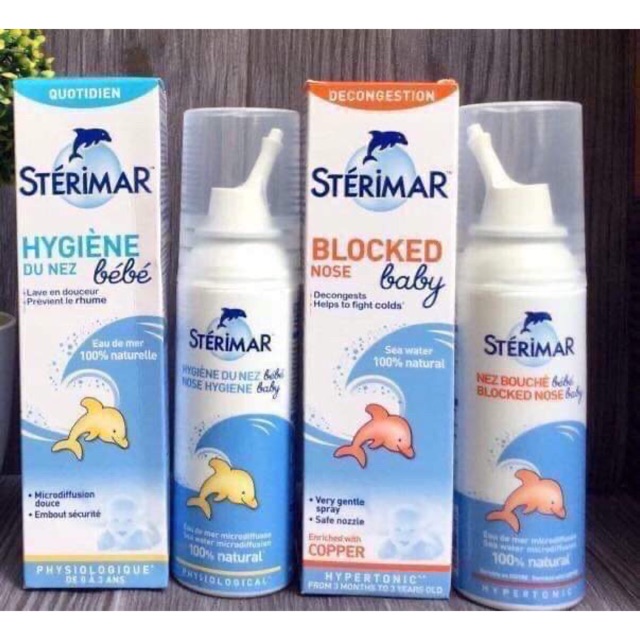 Xịt mũi cá heo pháp 100ml