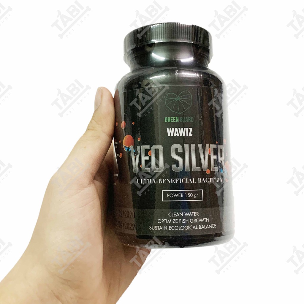 Hủ 150g Men Vi Sinh WAWIZ - VEO SILVER Xử Lý Nước Cho Hồ Cá Cảnh - Men Vi Sinh Cao Cấp Cho Bể Cá Thuỷ Sinh [WAWIZ]