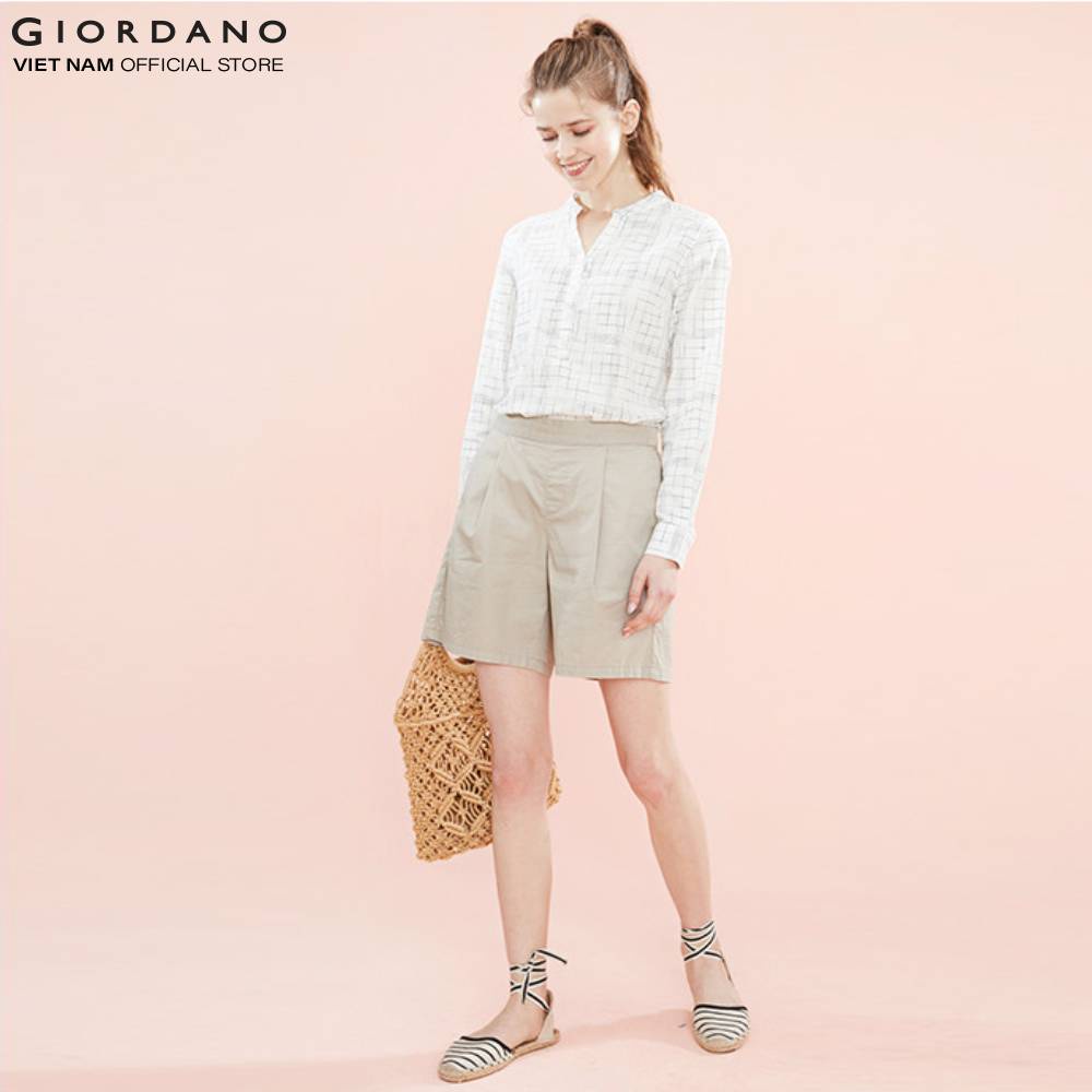 Áo Sơ Mi Nữ Linen Giordano 05349223