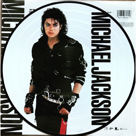 Michael Jackson ‎– Bad  vinyl LP đĩa than in hình