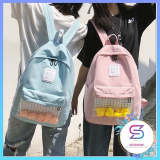Balo Ulzzang Hàn Quốc Chống Thấm Có Ngăn Đựng Laptop, Tài Liệu Cực Xinh 🌻FREESHIP🌻