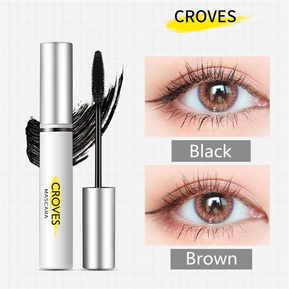 [Hàng mới về] Mascara chải lông mi sợi 4D chống thấm nước lâu trôi cao cấp dành cho trang điểm