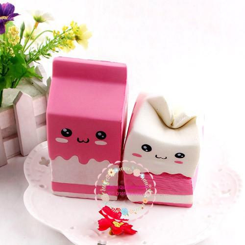 Squishy hộp sữa loại xịn Rthị