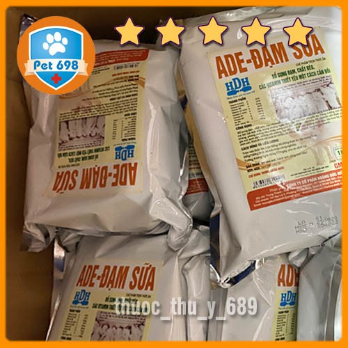 1kg ADE ĐẠM SỮA HDH BỔ SUNG CÁC VITAMIN THIẾT YẾU MỘT CÁCH CÂN ĐỐI PET-698