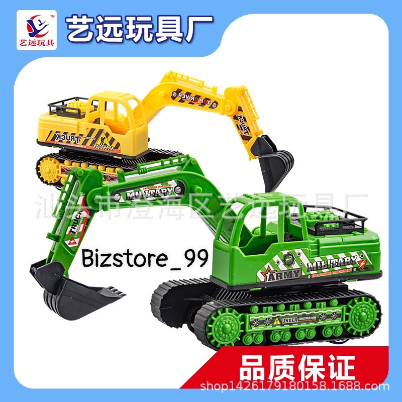 Oto đồ chơi cần cẩu công trình mini cho bé yêu