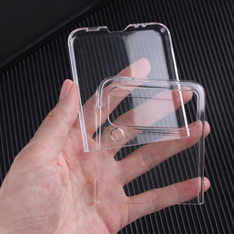 Samsung Z Fold 4 / Z FLIP 3 5G / Z FLIP / Z FOLD 2  _ Ốp lưng nhựa PC ( Nhựa cứng ) trong suốt, bảo vệ toàn diện
