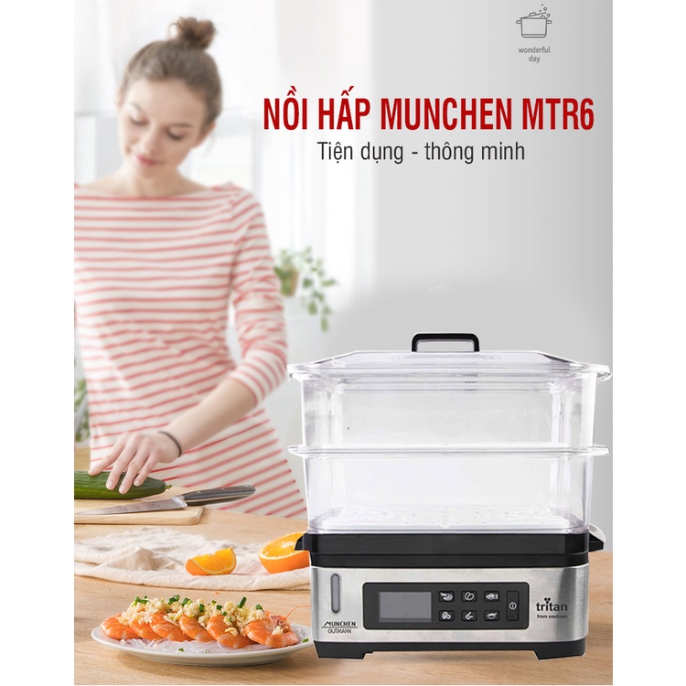 Máy hấp hơi nước Munchen MTR6
