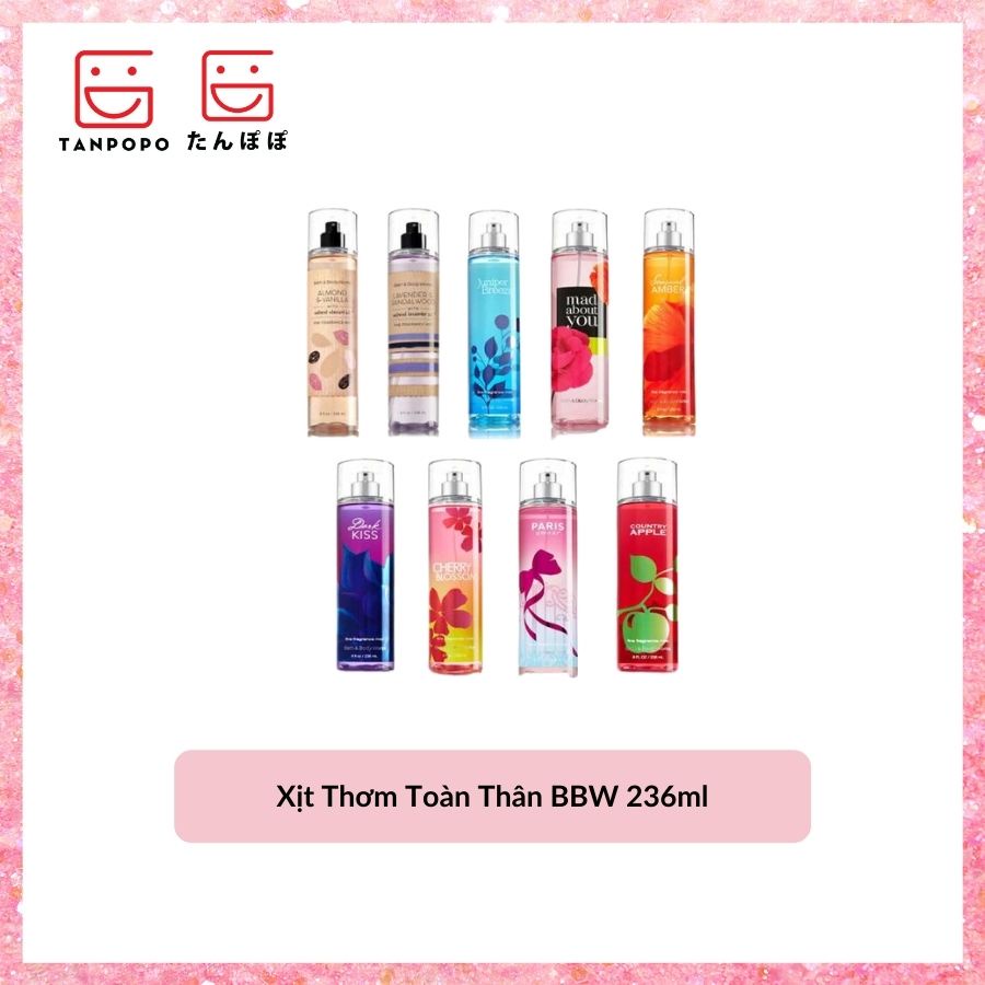 [Có sẵn] [Chính hãng] Xịt Thơm Toàn Thân BBW 236ml