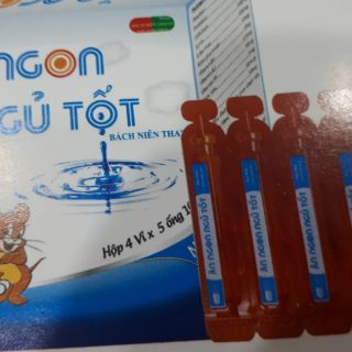 ĂN NGON NGỦ TỐT ( Hộp 4 vỉ ×5 ống)
