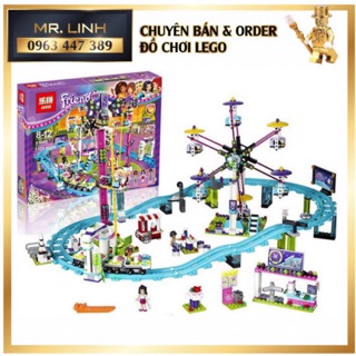Đồ chơi lắp ráp xếp hình Lepin 01008 - Công viên giải trí Roller Coaster