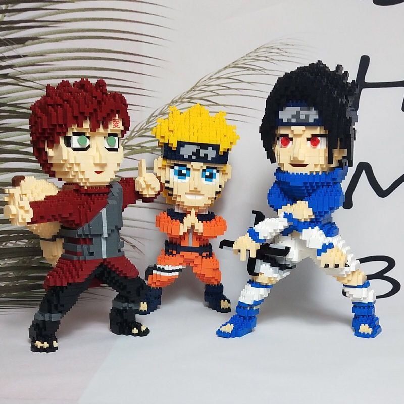 Mô Hình Đồ Chơi Lắp Ráp Lego Naruto I Love Luo Zuosuke Kakashi 3d 04.01