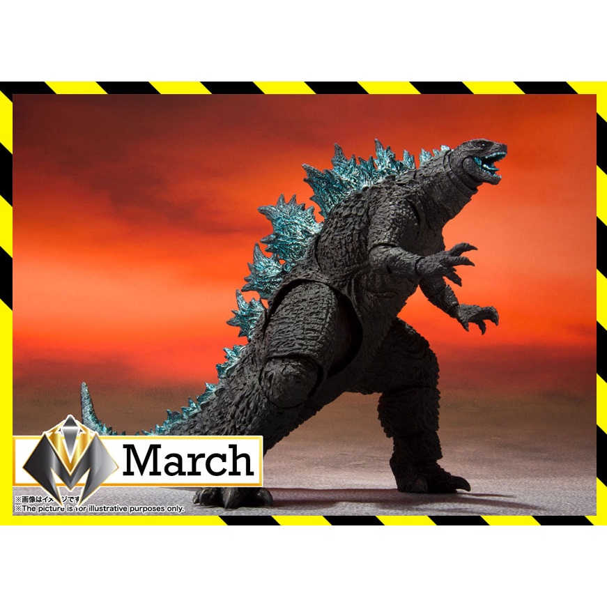Mô hình S.H.MonsterArts Godzilla Monster 2020 - Godzilla vs Kong
