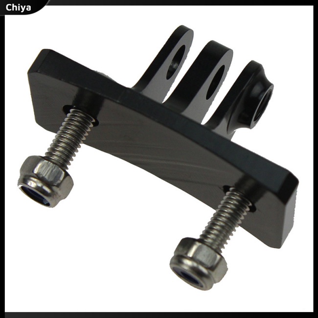 Ngàm Gắn Camera Hành Trình GoPro Hero6 / 5 / 4 / 3 + / xiaoyi / SJ Bằng Hợp Kim Nhôm Gắn Mũ Bảo Hiểm
