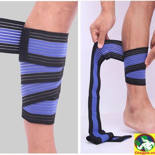 Dây Thun Y Tế Quấn Bảo Vệ Bắp Chân, Băng Quấn Mắt Cá Chân Thể Thao