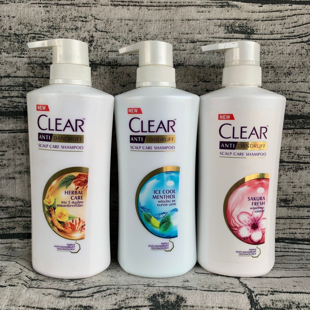 Dầu gội Clear Thảo Dược Thái