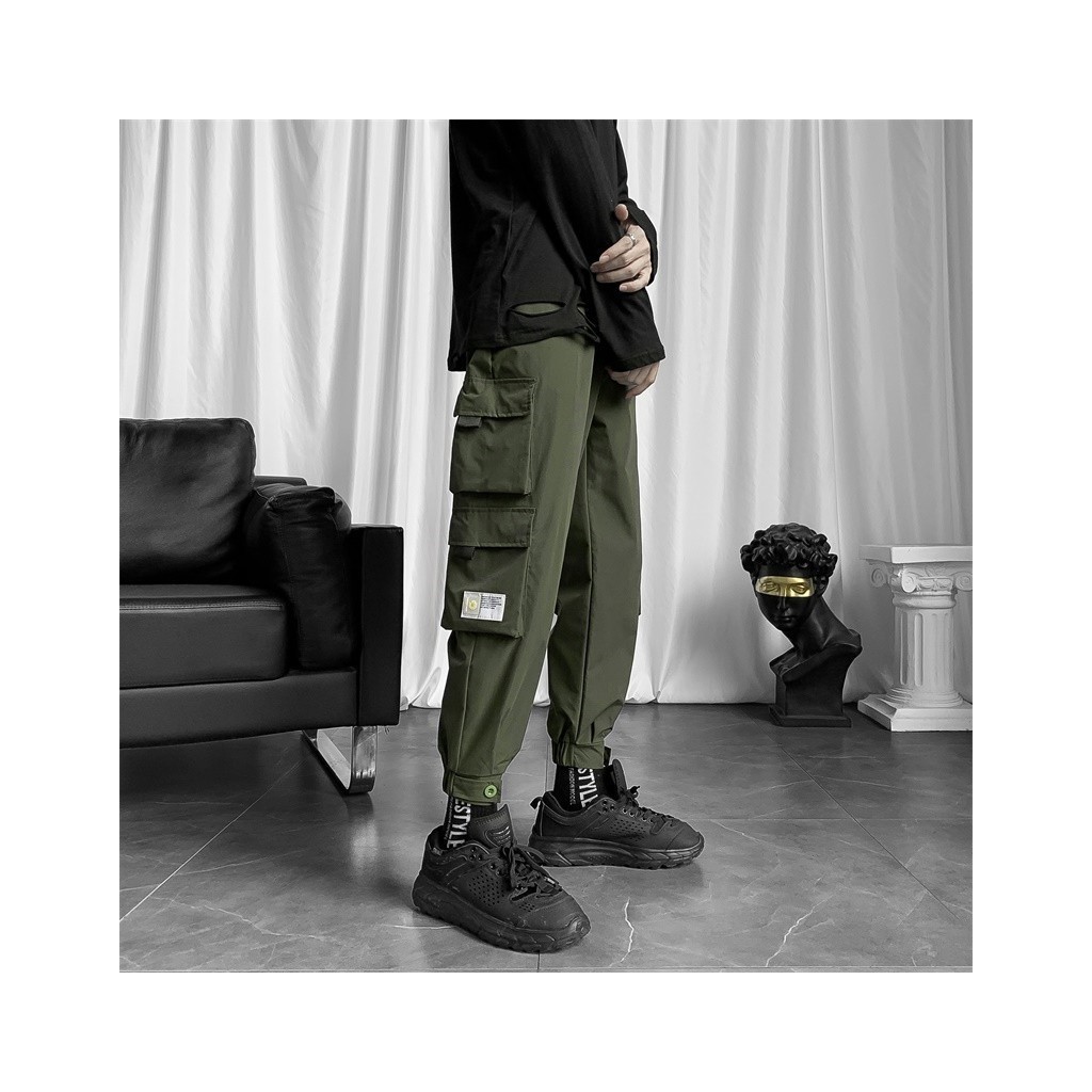 [VIDEO THẬT 100%]    Quần Jogger Nam túi hộp đính logo đơn giản vẫn cực chất,nhiều màu chuẩn form