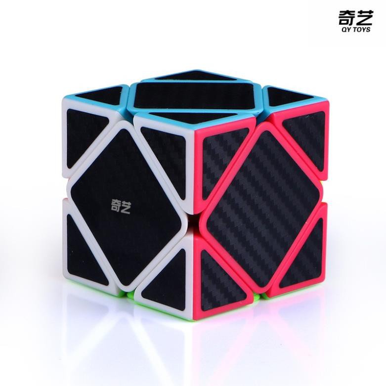 Rubik Carbon Qiyi Mofang 2x2 3x3 4x4 5x5 Tam Giác 12 Mặt, Skewb, Ivy lá phong cao cấp