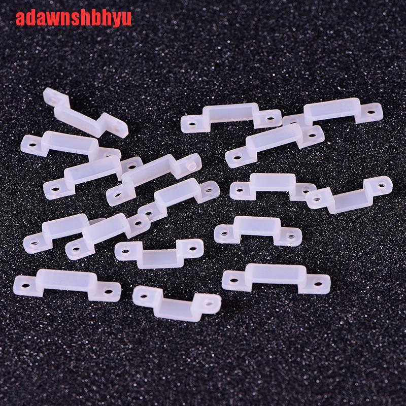 Set 50 Kẹp Nhựa silica Mềm Cố Định Đèn 10 / 14mm