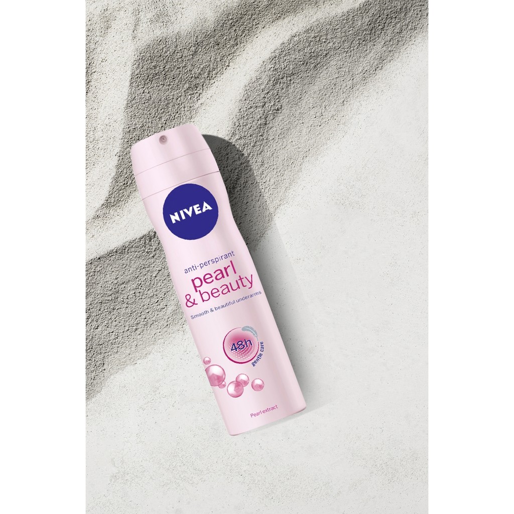 Xịt Ngăn Mùi Nữ Ngọc Trai Nivea 150ml