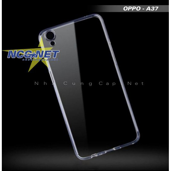 Ốp lưng silicon dẻo trong suốt cho Oppo A37