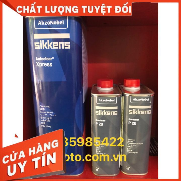7 lít Dầu bóng 2K nhập khẩu Sikkens  Keo bóng cao cấp SONQUANGPHU422