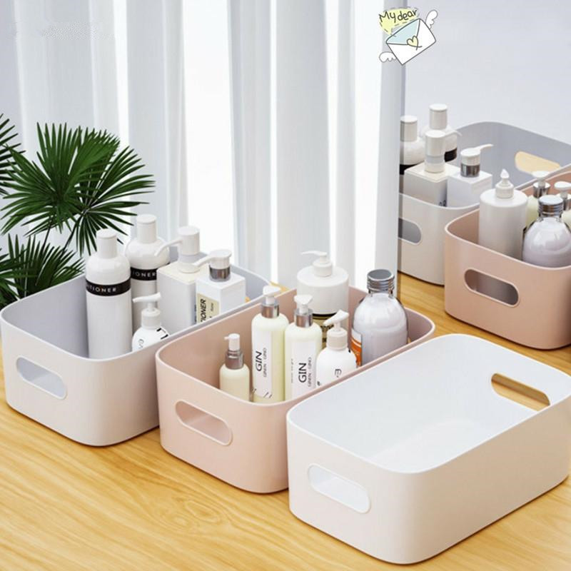 Hộp nhựa đựng mỹ phẩm snack đồ lặt vặt sắp xếp nhà bếp