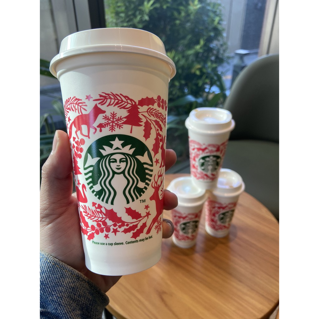 LY HOT REUSEABLE - BỘ SƯU TẬP LY STARBUCK CHÍNH HÃNG -  HALIDO