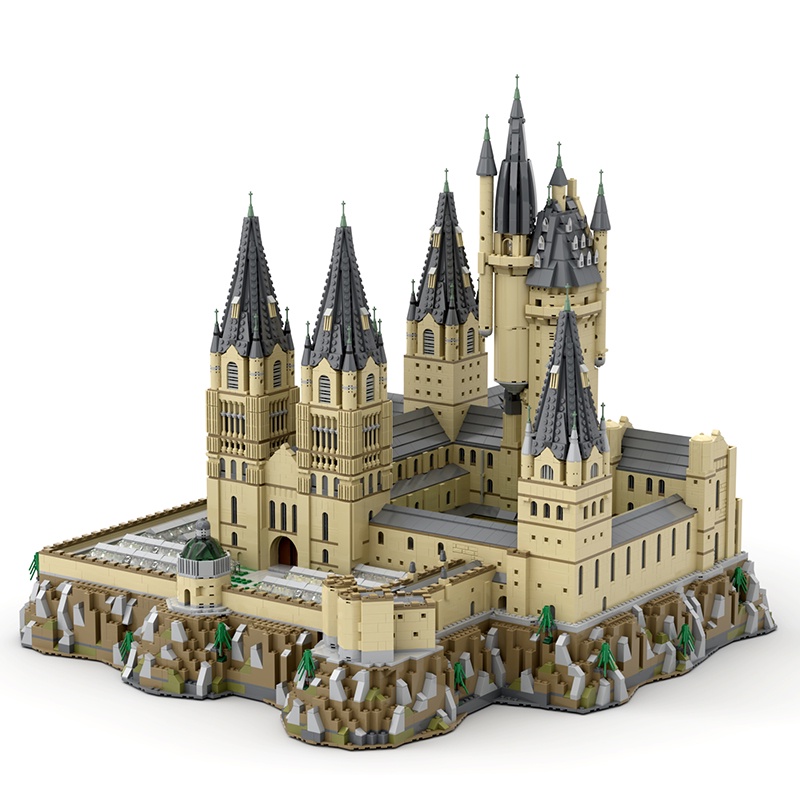 Đồ chơi trẻ em cho bé figure mô hình lego lắp ráp trưng bày deocor thông minh cao cấp giá rẻ trường học harry potter 065