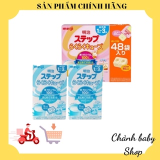 Mẫu Mới - SỮA MEIJI THANH SỐ 9 (HỘP 24 THANH) - 672gr
