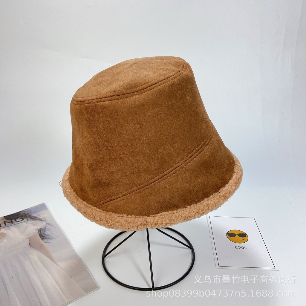 Nón tai bèo phối lông thời trang nữ tính