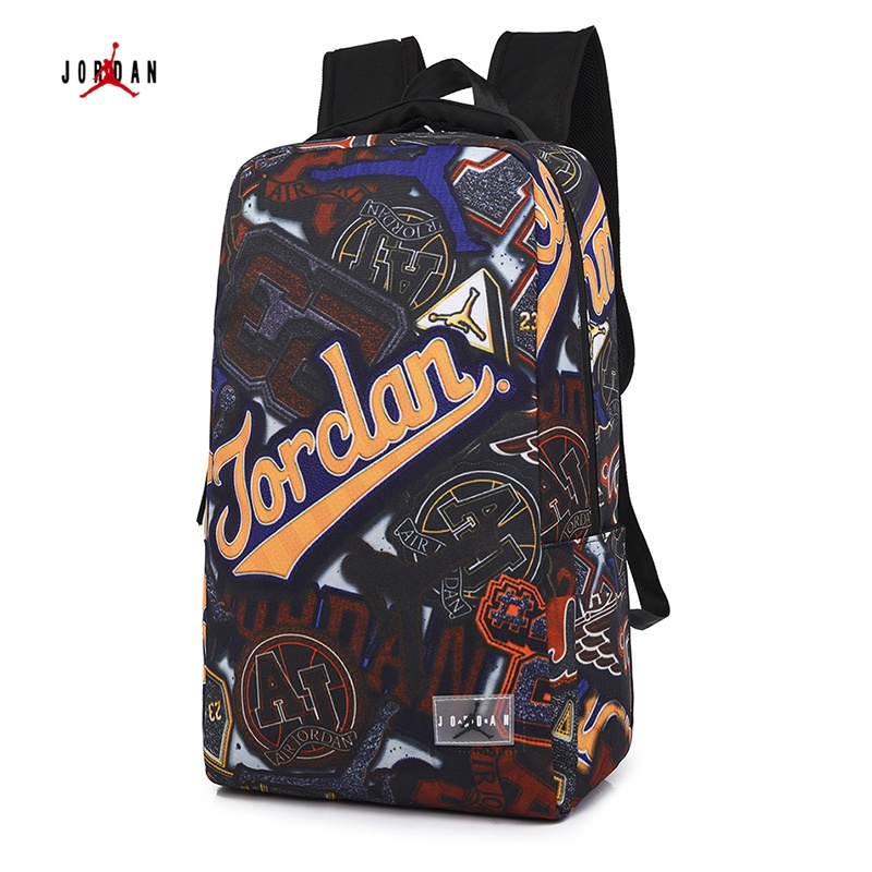 Ba Lô NIKE 100% AIR JORDAN Chính Hãng In Họa Tiết Graffiti Thời Trang Dành Cho Nam Và Nữ