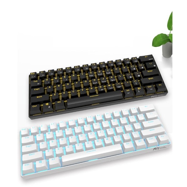 CÓ SẴN - Bàn Phím Cơ Không Dây RK61 RK61 PHIÊN BẢN NÂNG CẤP Chính Hãng Royal Kludge 3 chế độ Wifi/ Bluetooth 5.0/ Có dây | BigBuy360 - bigbuy360.vn