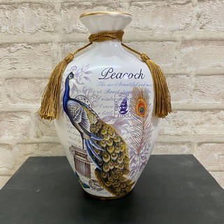 Bộ gốm sứ 2 bình 1 đĩa công trắng
