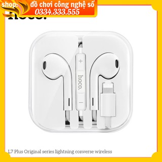 Tai nghe hoco l7 plus dành cho iphone 7/8/x - cổng lightning