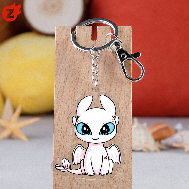 ✨1 Móc Khóa Acrylic Hình Bí Kíp Luyện Rồng